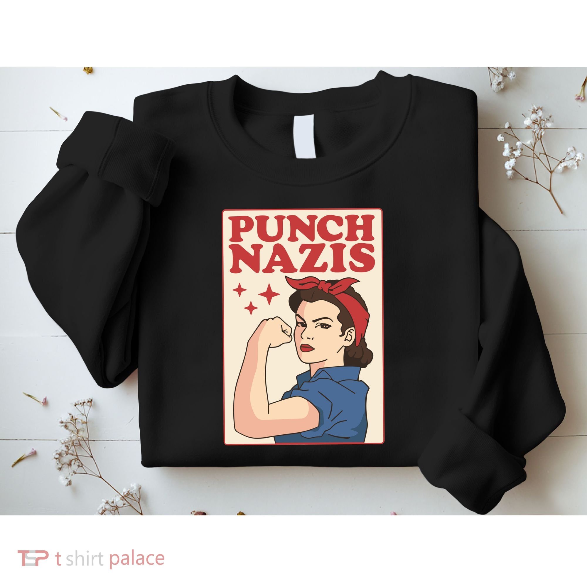 Punch Nazis Sweatshirt