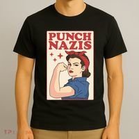Punch Nazis T-Shirt thumb 3