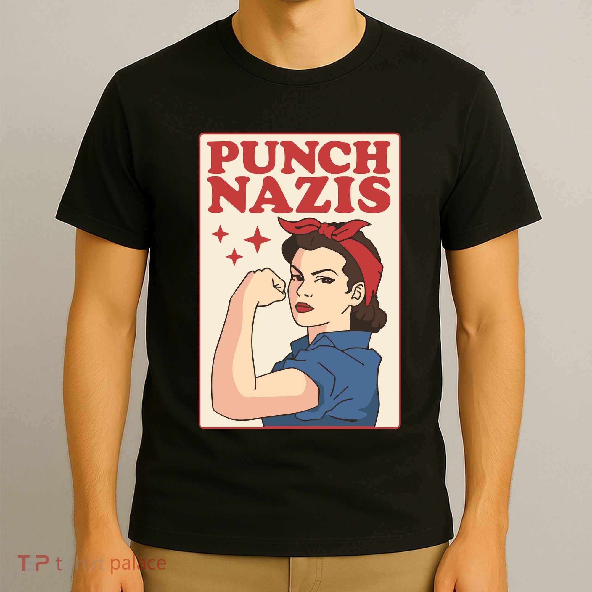 Punch Nazis T-Shirt
