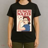 Punch Nazis T-Shirt thumb 4