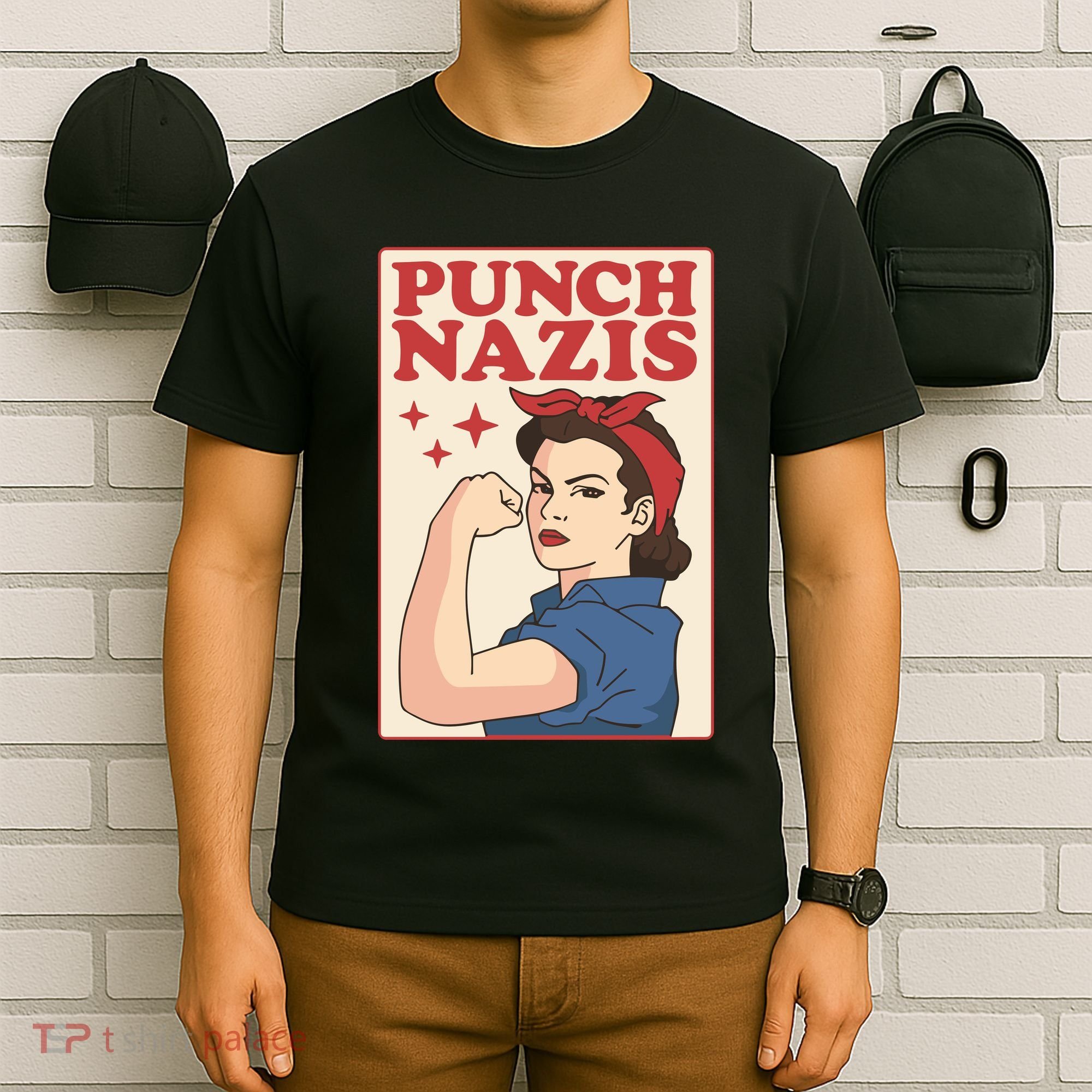 Punch Nazis T-Shirt