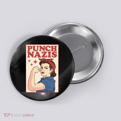 Punch Nazis Button