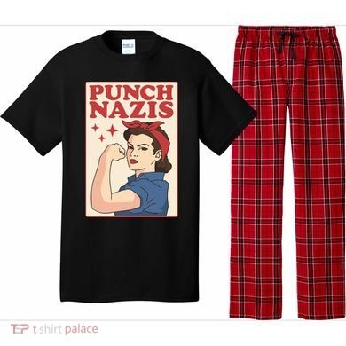 Punch Nazis Pajama Set