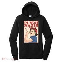 Punch Nazis Women's Hoodie thumb 0