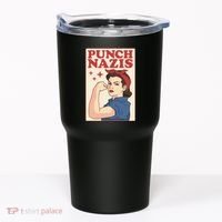 Punch Nazis Tumbler thumb 0