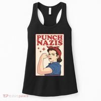 Punch Nazis Women's Tank Top thumb 0