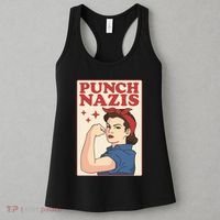 Punch Nazis Women's Tank Top thumb 3