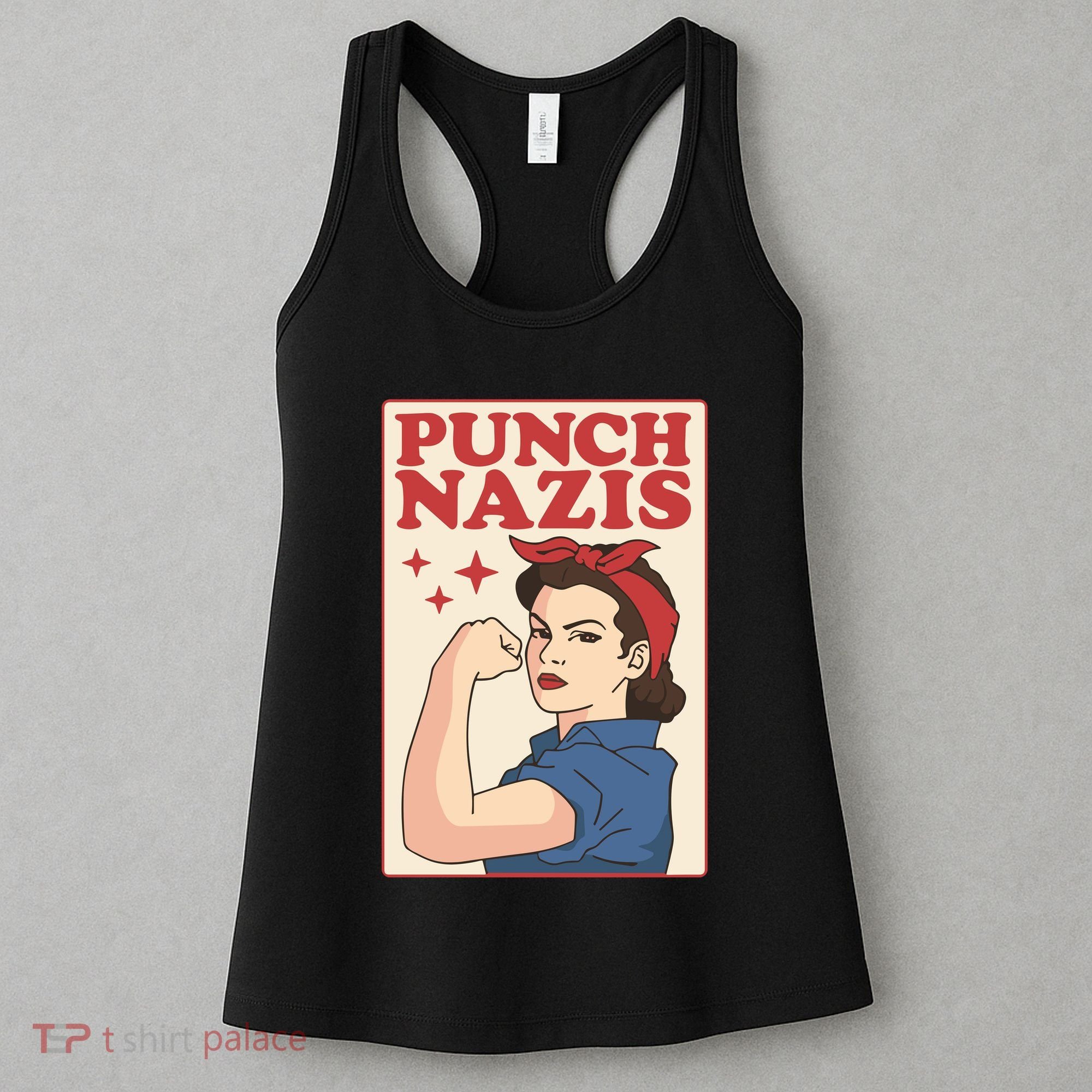 Punch Nazis Women's Tank Top