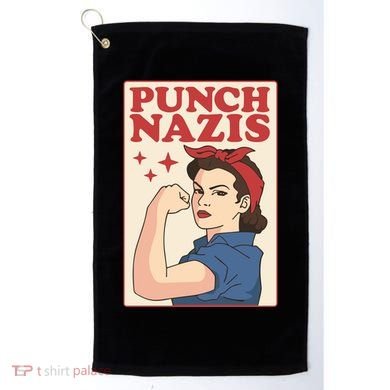 Punch Nazis Golf Towel