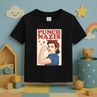 Punch Nazis Toddler T-Shirt thumb 3