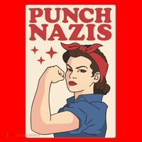 Punch Nazis Santa Hat thumb 1