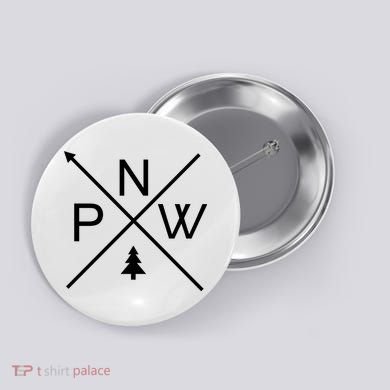 Pacific Northwest Pride PNW Button