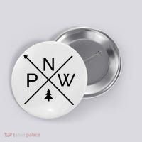 Pacific Northwest Pride PNW Button thumb 0
