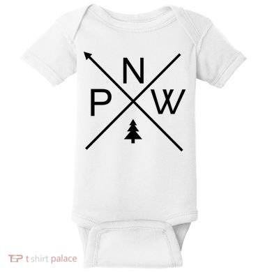 Pacific Northwest Pride PNW Baby Bodysuit