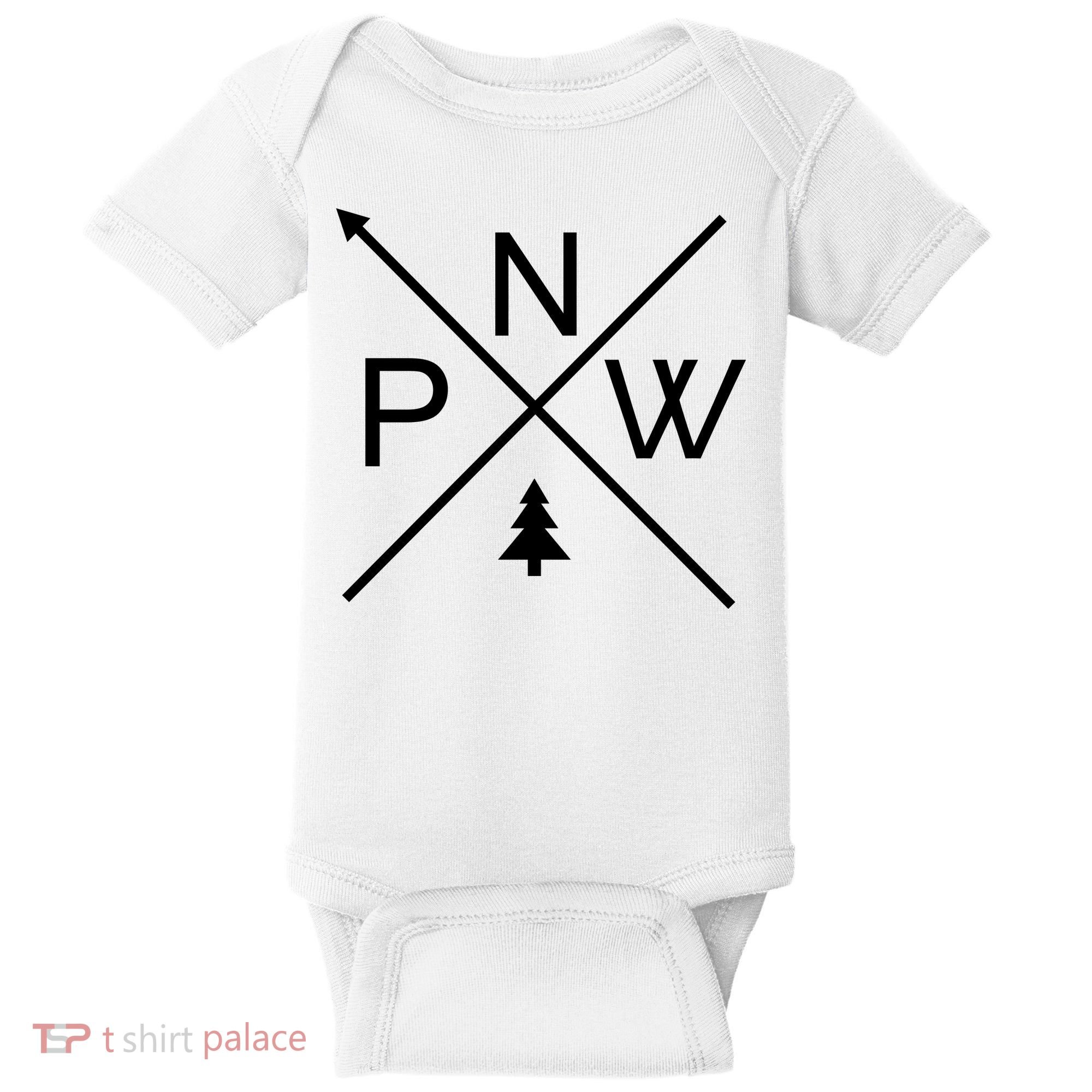 Pacific Northwest Pride PNW Baby Bodysuit