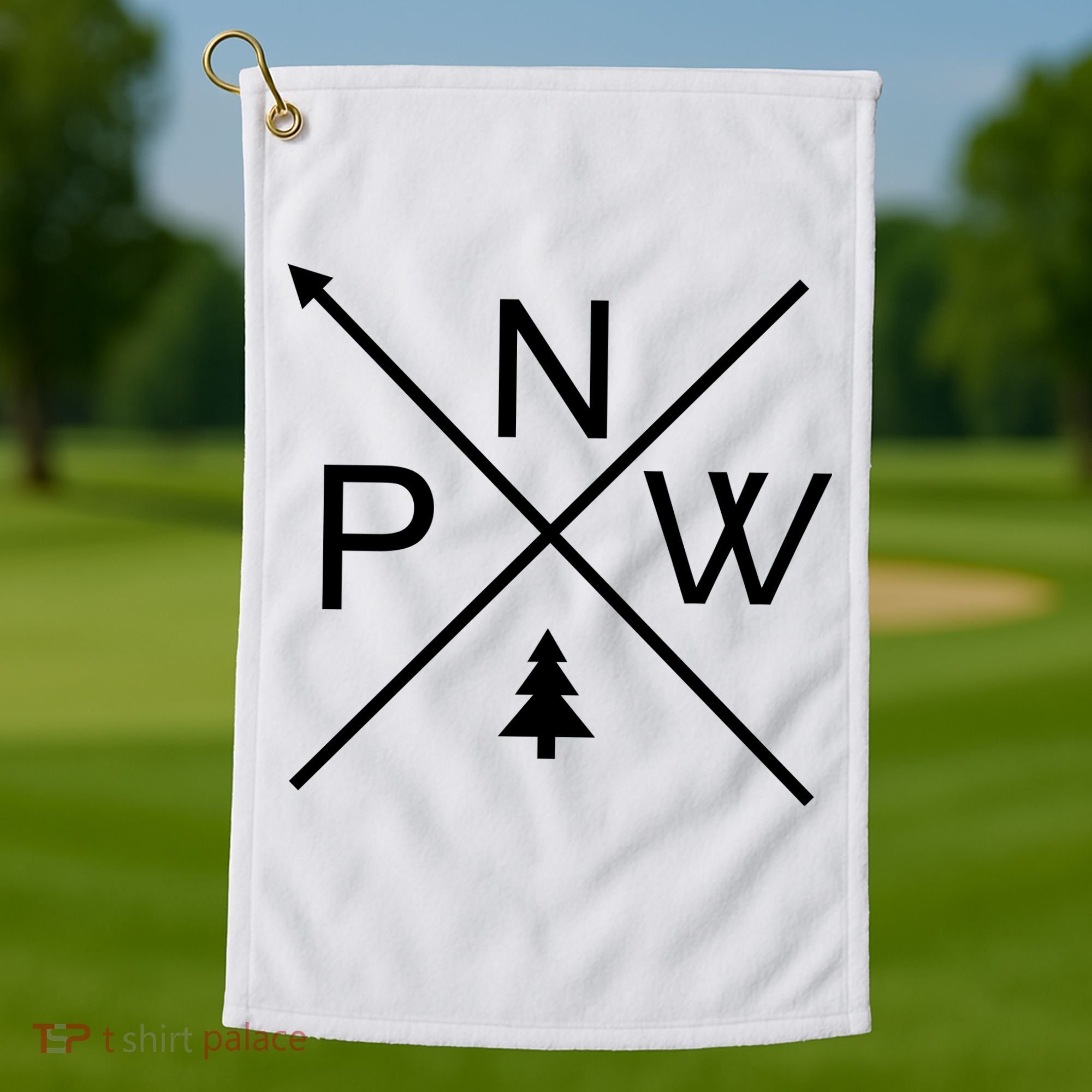 Pacific Northwest Pride PNW Golf Towel