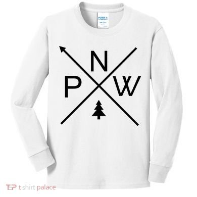 Pacific Northwest Pride PNW Kids Long Sleeve Shirt