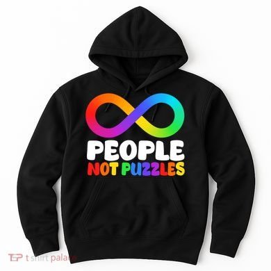 People Not Puzzles Autism Awareness Hoodie