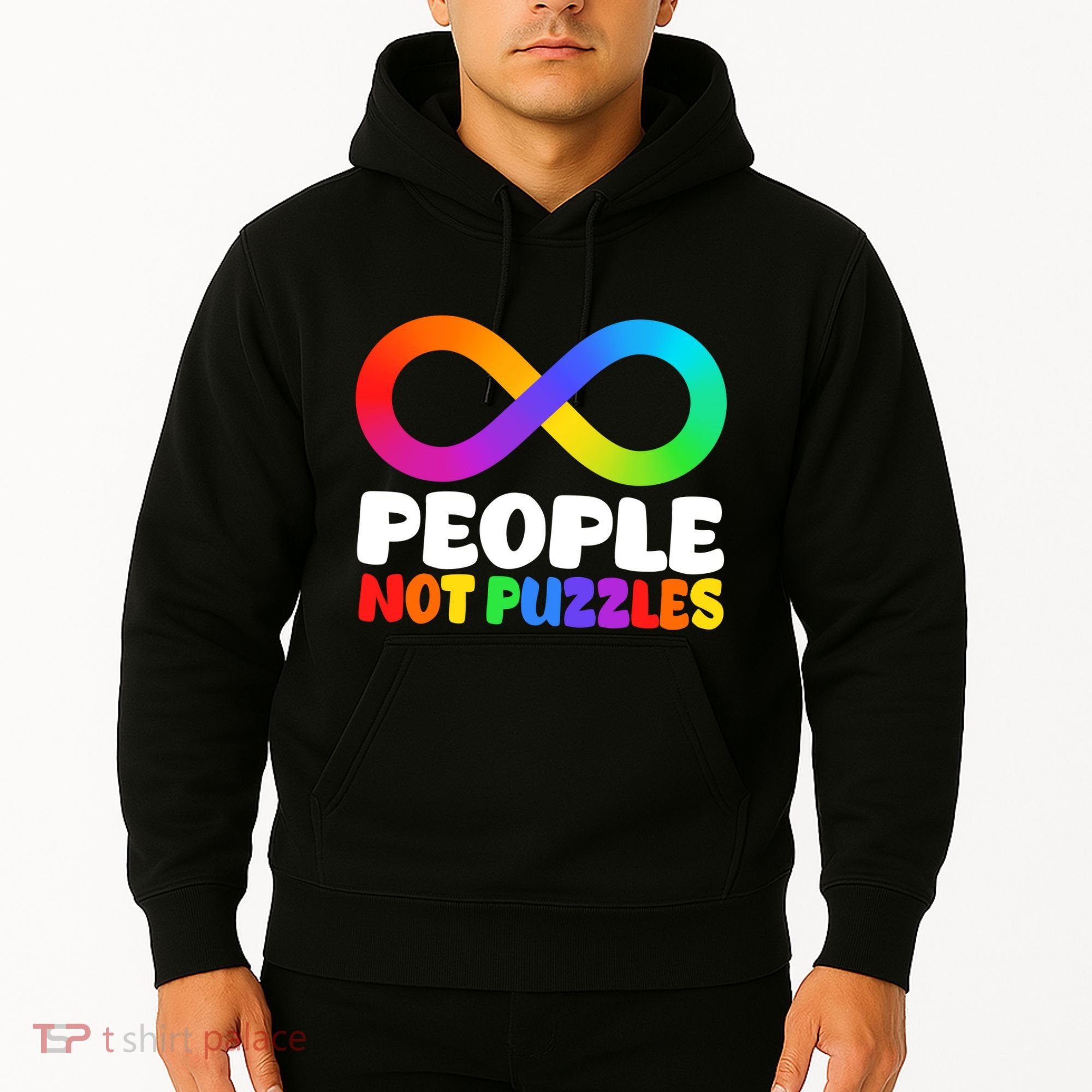 People Not Puzzles Autism Awareness Hoodie