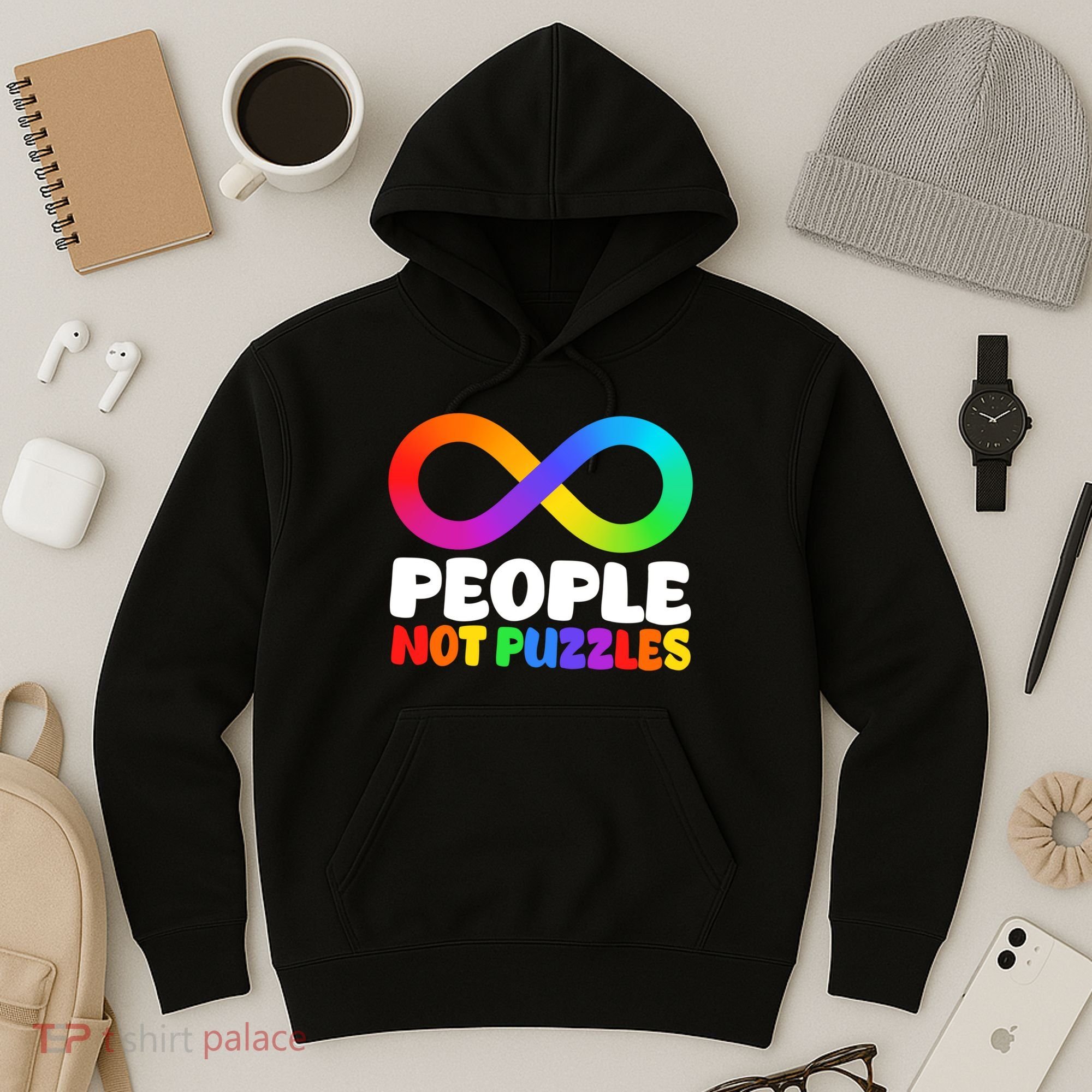 People Not Puzzles Autism Awareness Hoodie