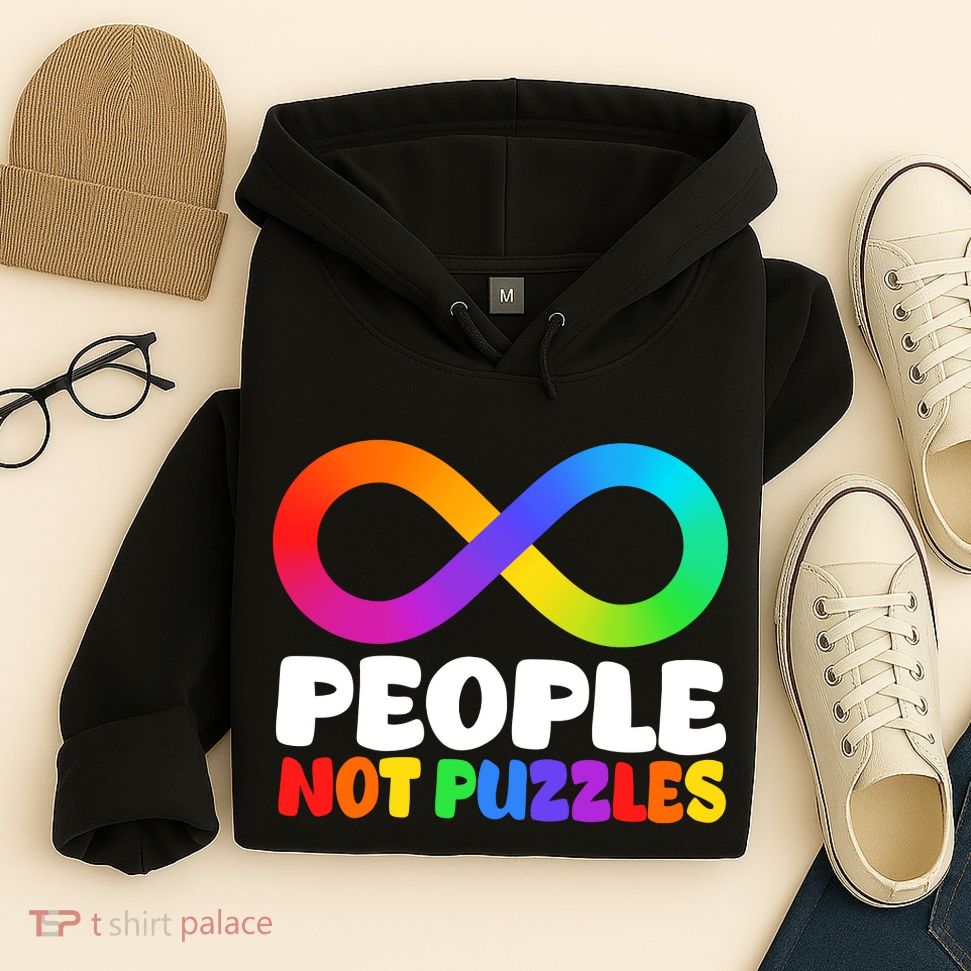 People Not Puzzles Autism Awareness Hoodie