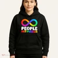 People Not Puzzles Autism Awareness Hoodie thumb 5