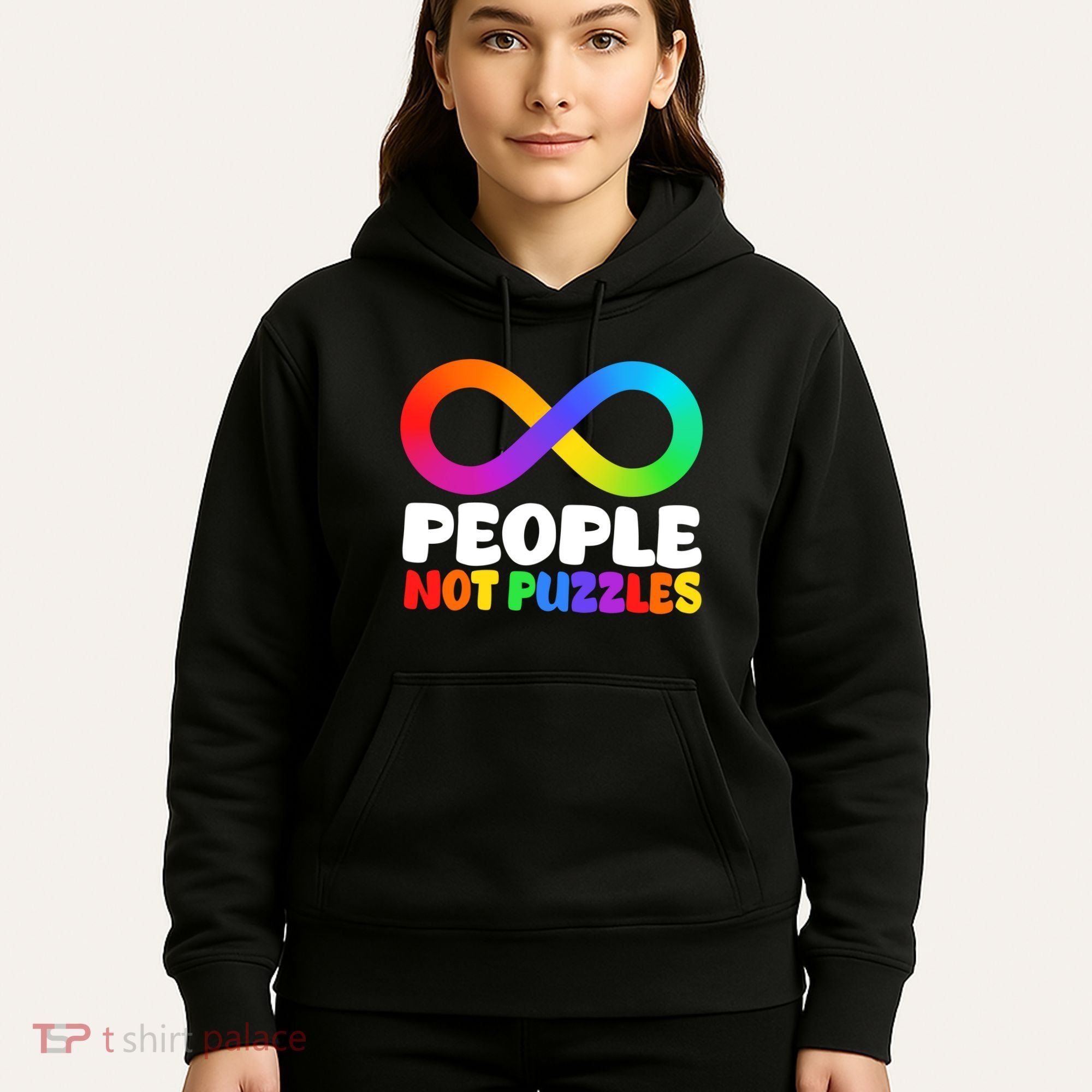 People Not Puzzles Autism Awareness Hoodie