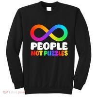 People Not Puzzles Autism Awareness Sweatshirt thumb 0