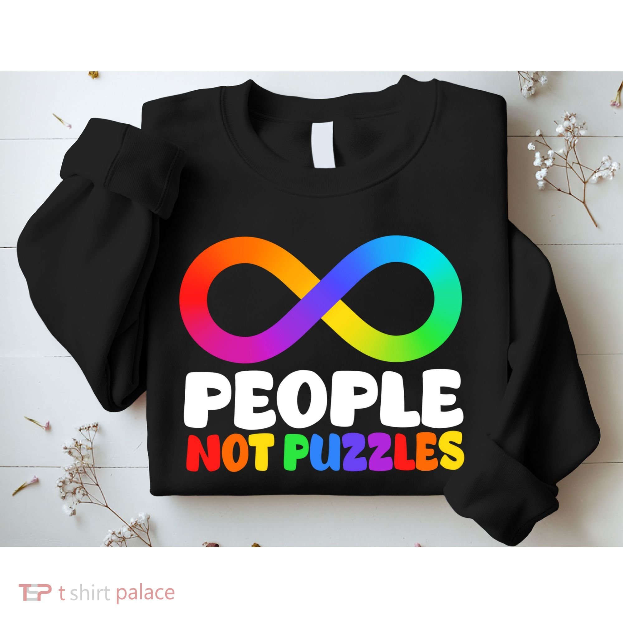 People Not Puzzles Autism Awareness Sweatshirt