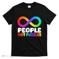 People Not Puzzles Autism Awareness T-Shirt thumb 0