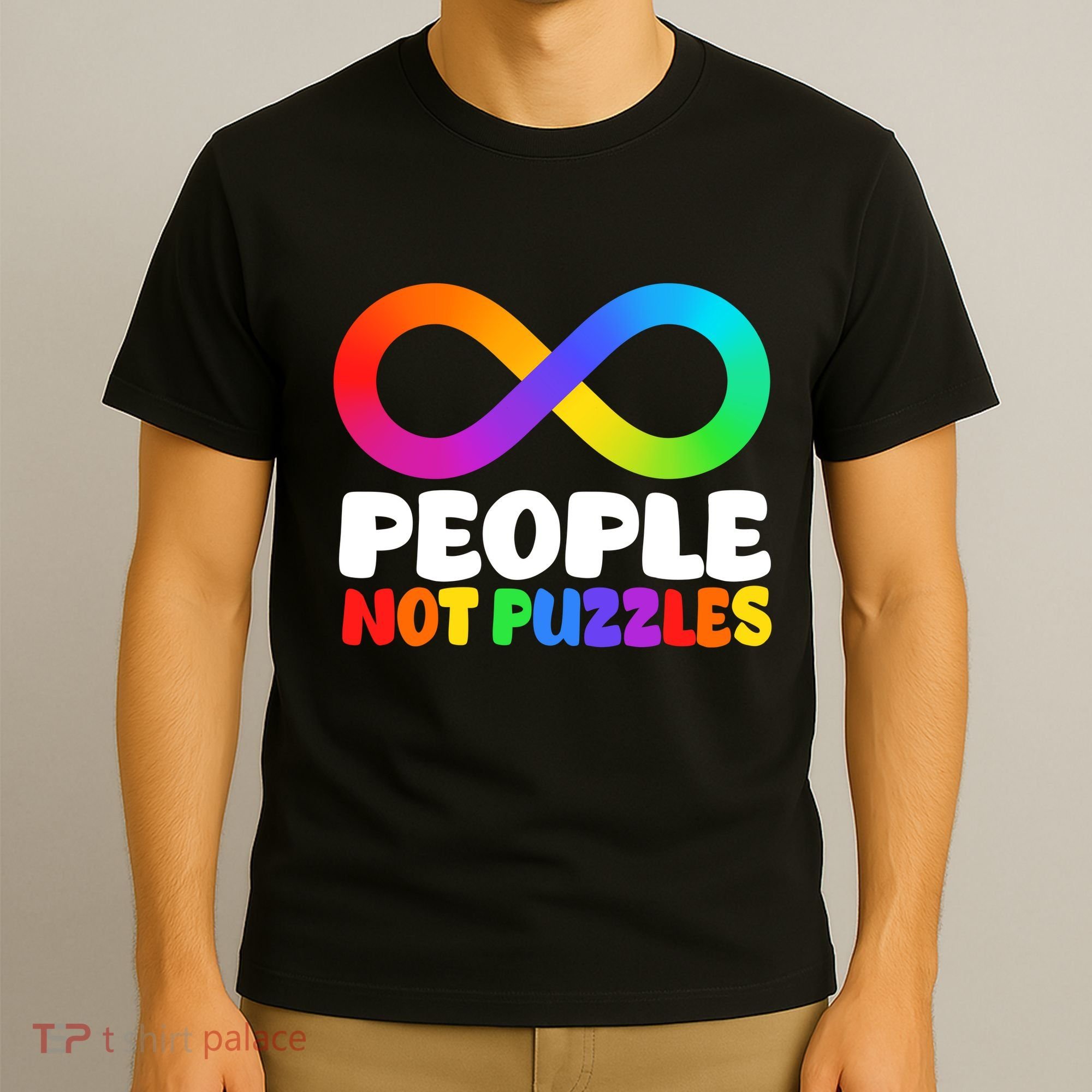 People Not Puzzles Autism Awareness T-Shirt