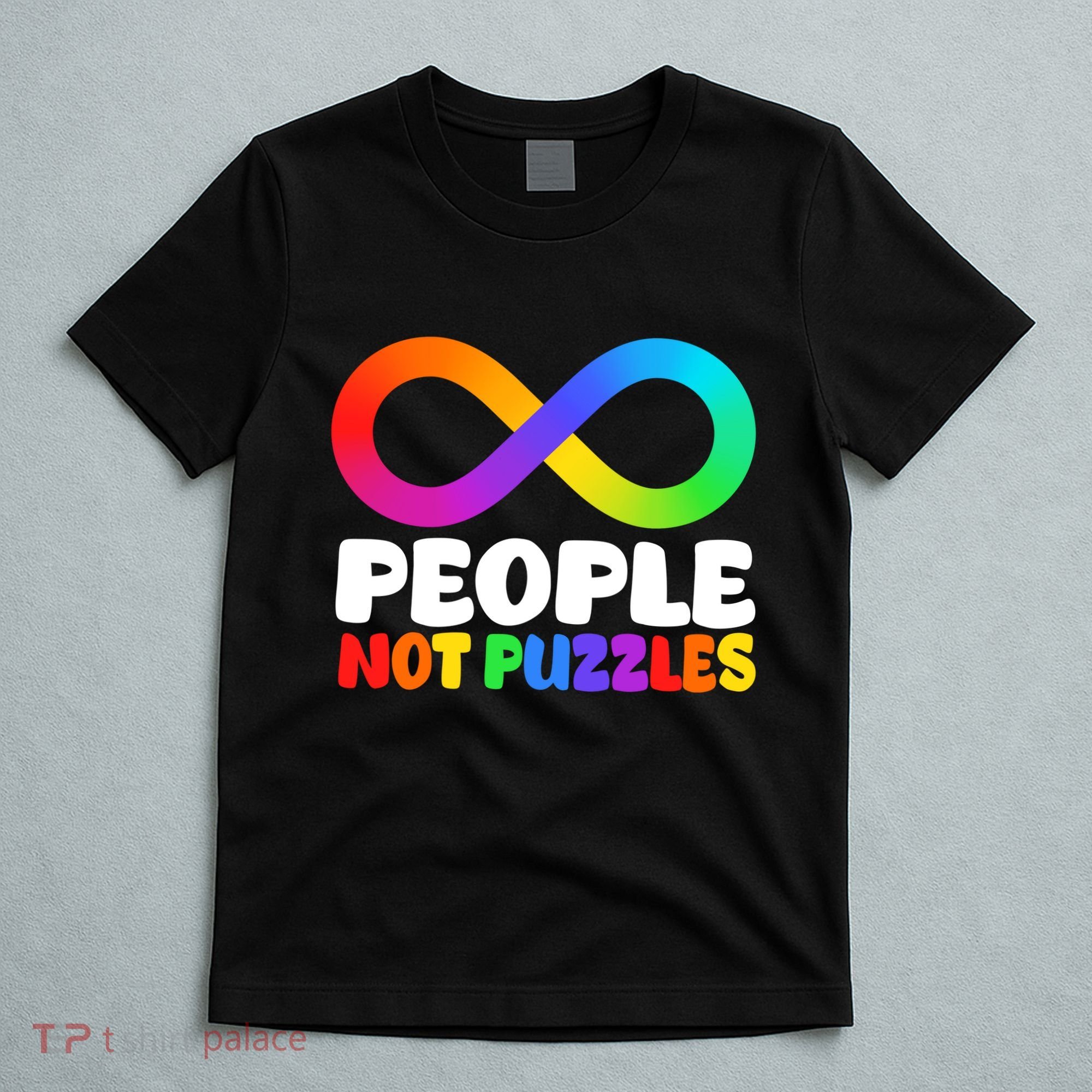 People Not Puzzles Autism Awareness T-Shirt