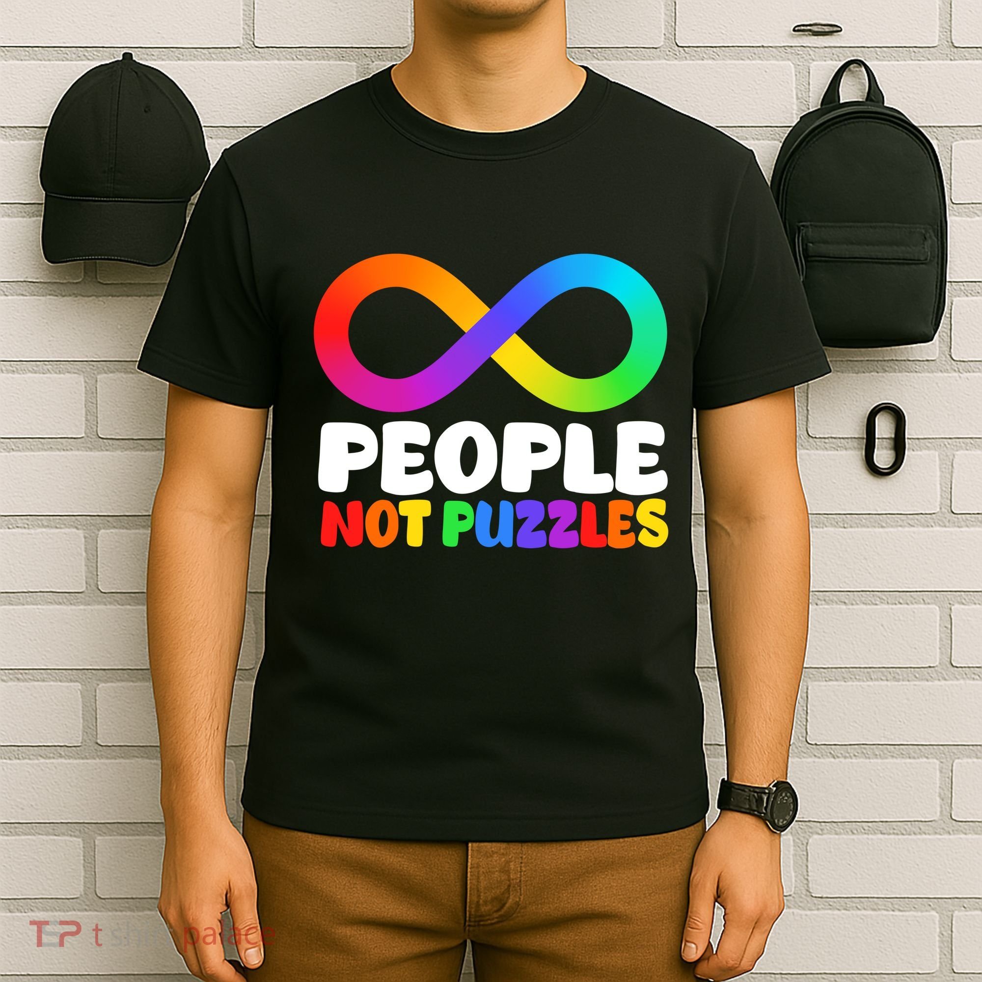 People Not Puzzles Autism Awareness T-Shirt