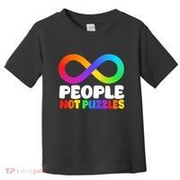 People Not Puzzles Autism Awareness Toddler T-Shirt thumb 0