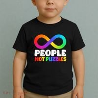People Not Puzzles Autism Awareness Toddler T-Shirt thumb 2