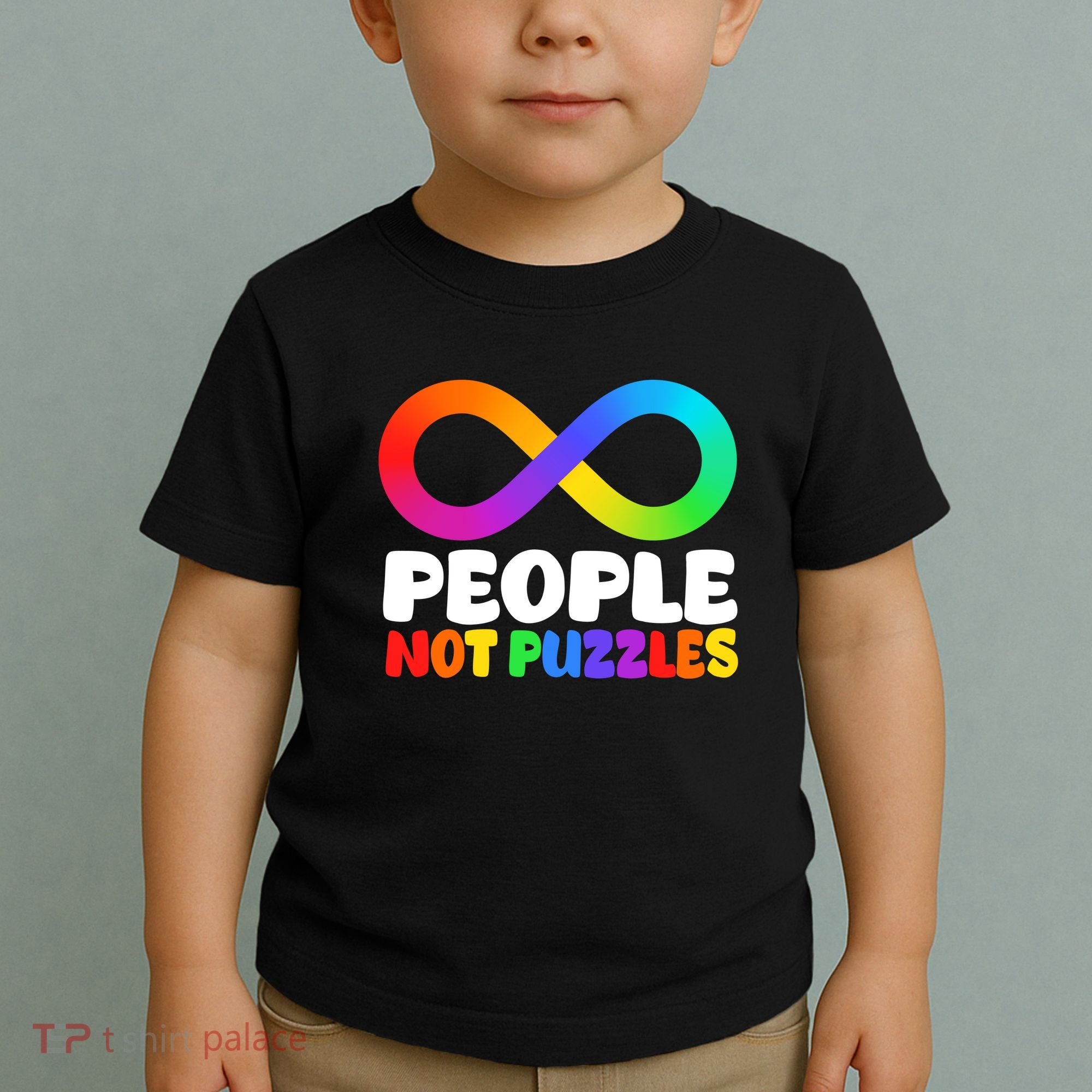 People Not Puzzles Autism Awareness Toddler T-Shirt