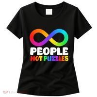 People Not Puzzles Autism Awareness Women's T-Shirt thumb 0