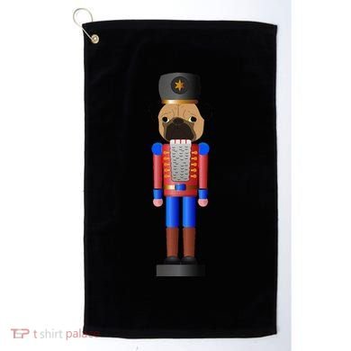 Pug Nutcracker Pets Soldier Dogs Lover Gift Golf Towel