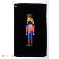 Pug Nutcracker Pets Soldier Dogs Lover Gift Golf Towel thumb 0