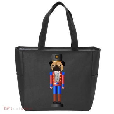 Pug Nutcracker Pets Soldier Dogs Lover Gift Tote Bag