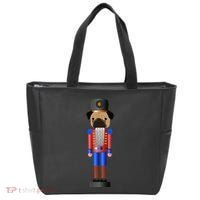 Pug Nutcracker Pets Soldier Dogs Lover Gift Tote Bag thumb 0