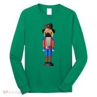 Pug Nutcracker Pets Soldier Dogs Lover Gift Long Sleeve Shirt thumb 0