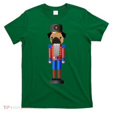 Pug Nutcracker Pets Soldier Dogs Lover Gift T-Shirt