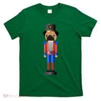 Pug Nutcracker Pets Soldier Dogs Lover Gift T-Shirt thumb 0