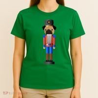 Pug Nutcracker Pets Soldier Dogs Lover Gift T-Shirt thumb 4