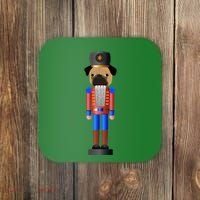 Pug Nutcracker Pets Soldier Dogs Lover Gift Coaster thumb 0