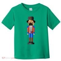 Pug Nutcracker Pets Soldier Dogs Lover Gift Toddler T-Shirt thumb 0