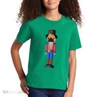 Pug Nutcracker Pets Soldier Dogs Lover Gift Kids T-Shirt thumb 2