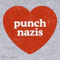 Punch Nazis Women's Sweatshirt thumb 2