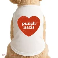 Punch Nazis Doggie Tank thumb 0